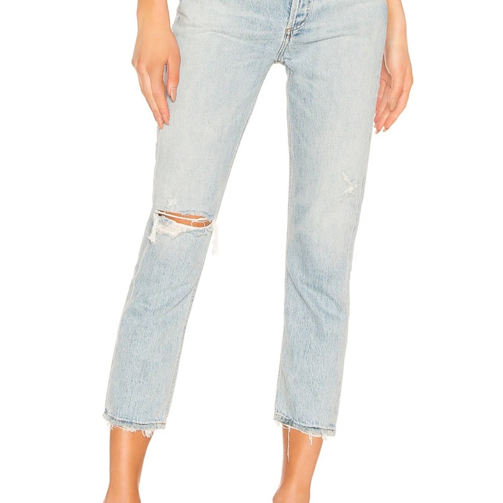 Agolde Rylie High Rise Straight Crop - Size 25